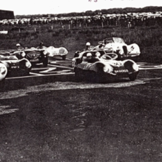 A Crimond avec la Jaguar blanche des Border Reivers